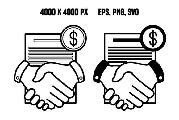 Download Financial Agreement Icons - Icons Collection