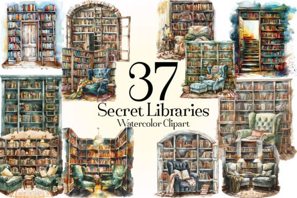Download Secret Reading Clipart, Library Book - Library Collection